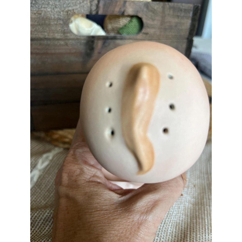 Vintage Baby Shower Hand-made Kewpie Doll powder holder from 1970 - Picture 6 of 6